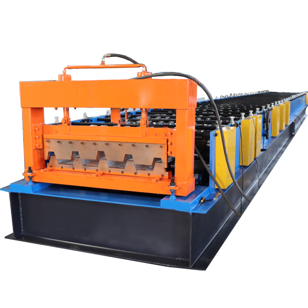 russian market floor tile roll forming machine