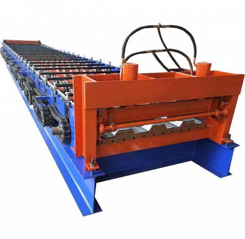 steel structure house 1000metal deck floor roll forming machine