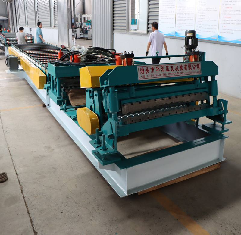 1.2mm grain system silo body sheet making machine