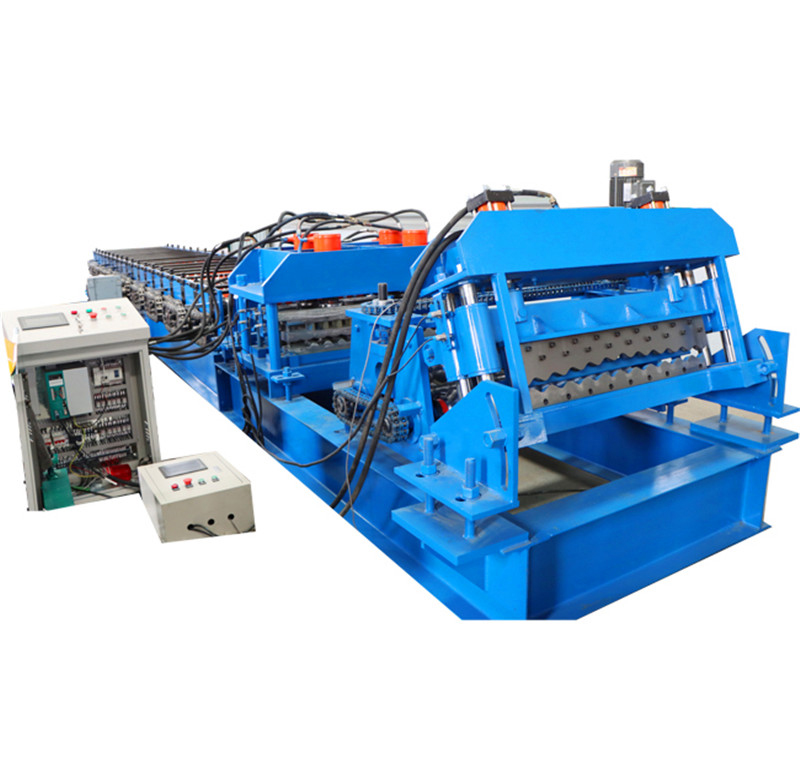 2-3mm silo corrugated panel making machine