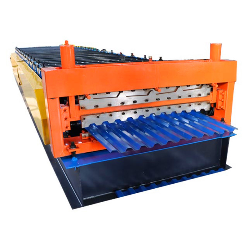 russian market double layer metal roof sheet making machine