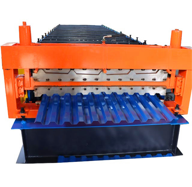 russian market double layer metal roof sheet making machine