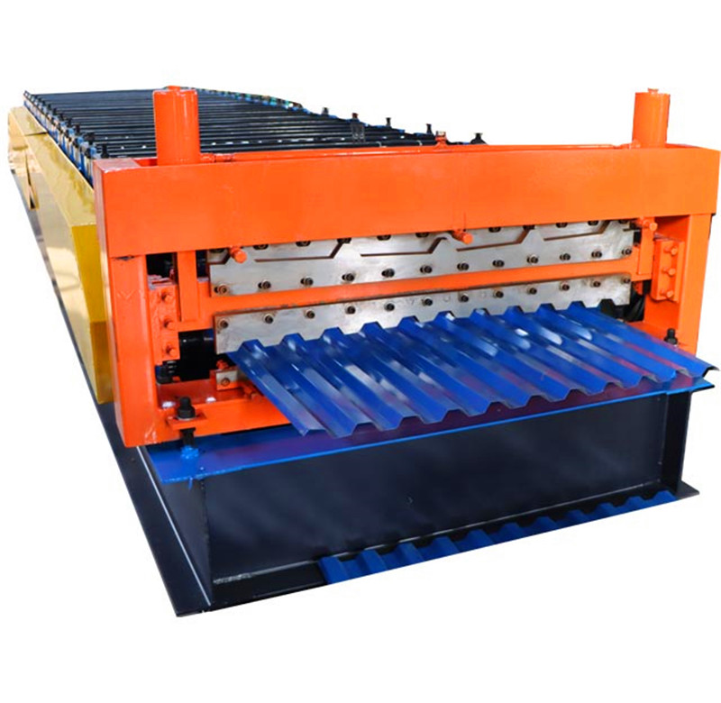 russian market double layer metal roof sheet making machine