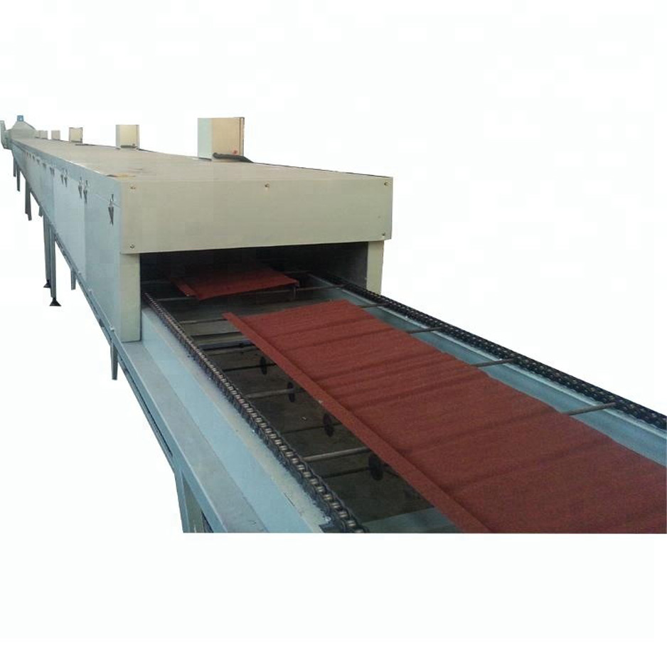 stone coated metal roof tile making machine
