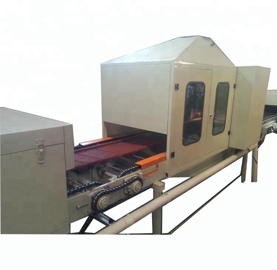 stone coated metal roof tile making machine