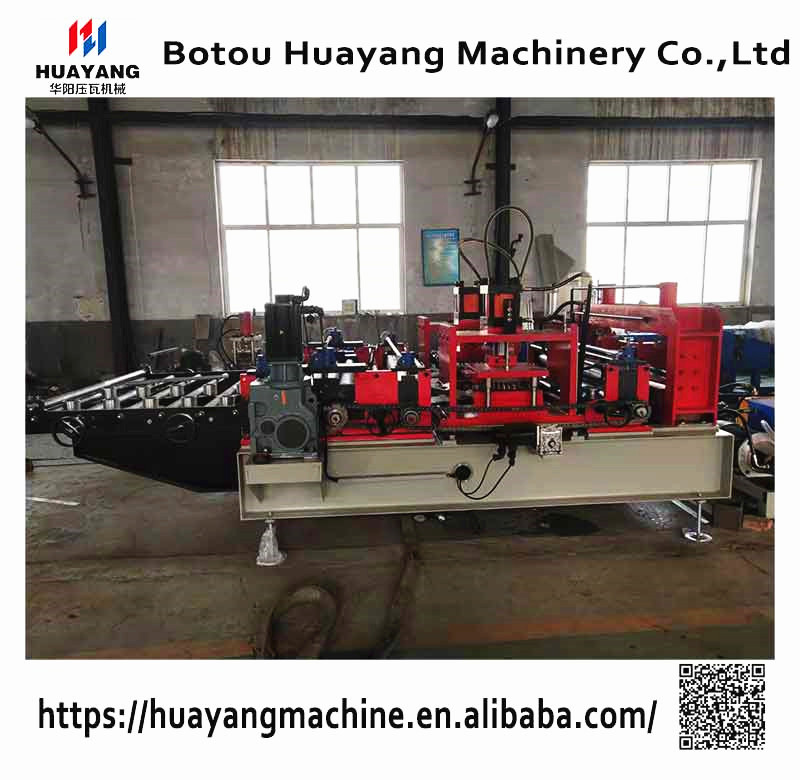 Third generation cable tray making machine