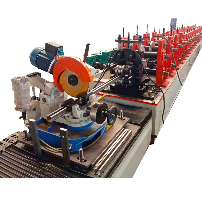 Solar photovoltaic bracket strut c channel roll forming machine