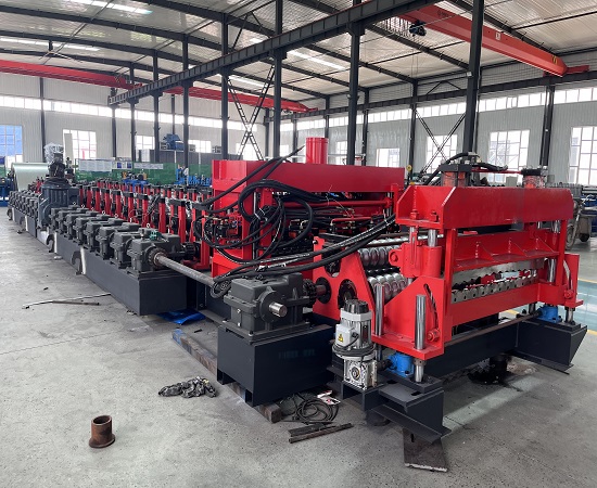 storage grain silo panel forming machine