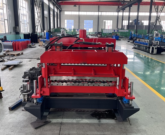 storage grain silo panel forming machine