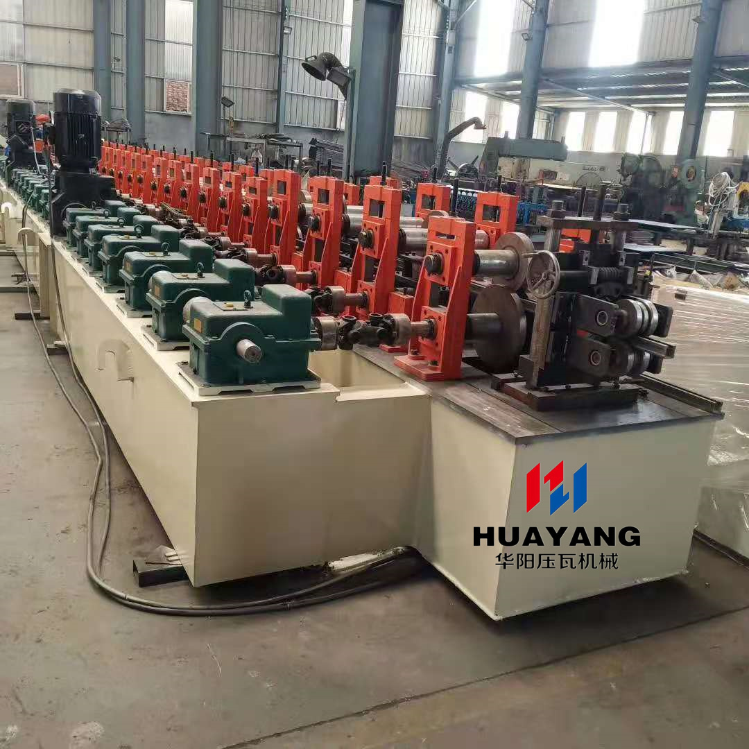 Solar photovoltaic bracket strut c channel making machine