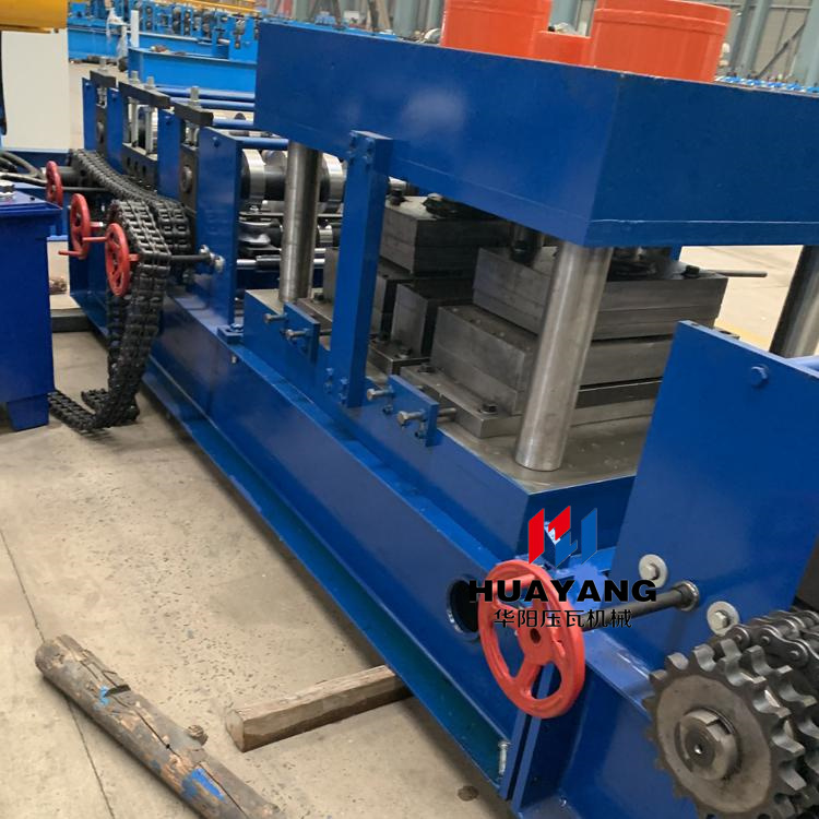 highway guardrail forming machine