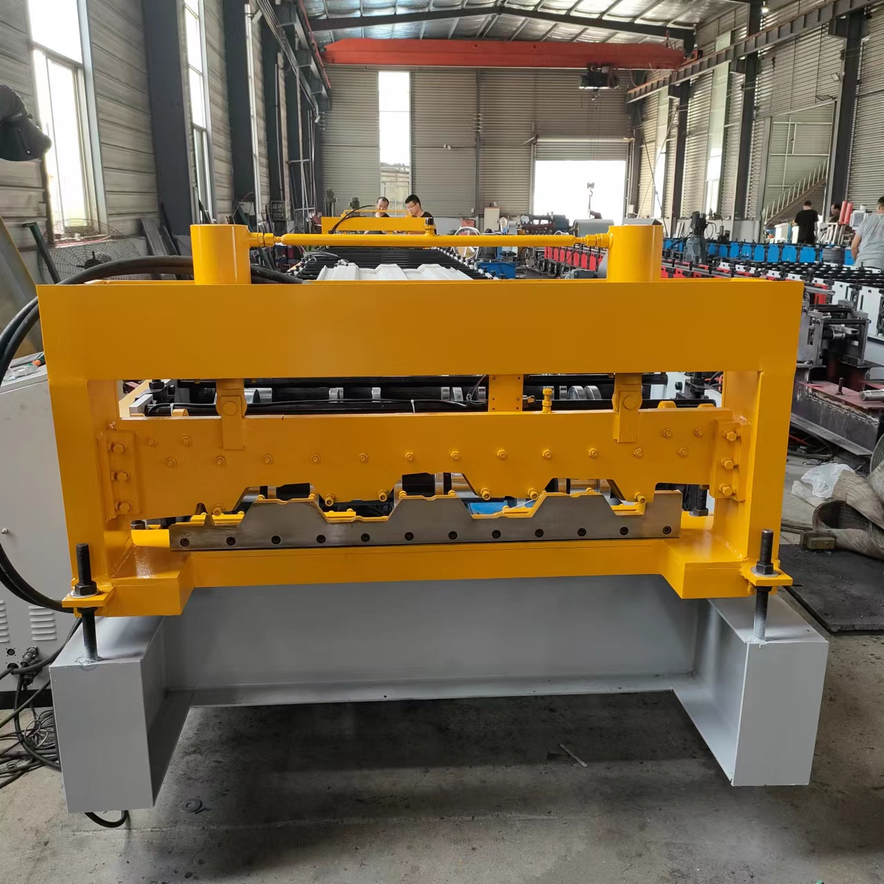 floor deck tile making machine