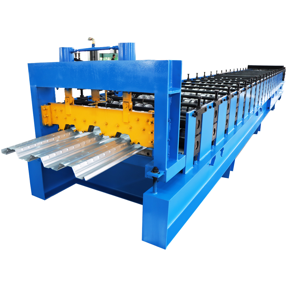 trapezoidal steel deck roof forming machine