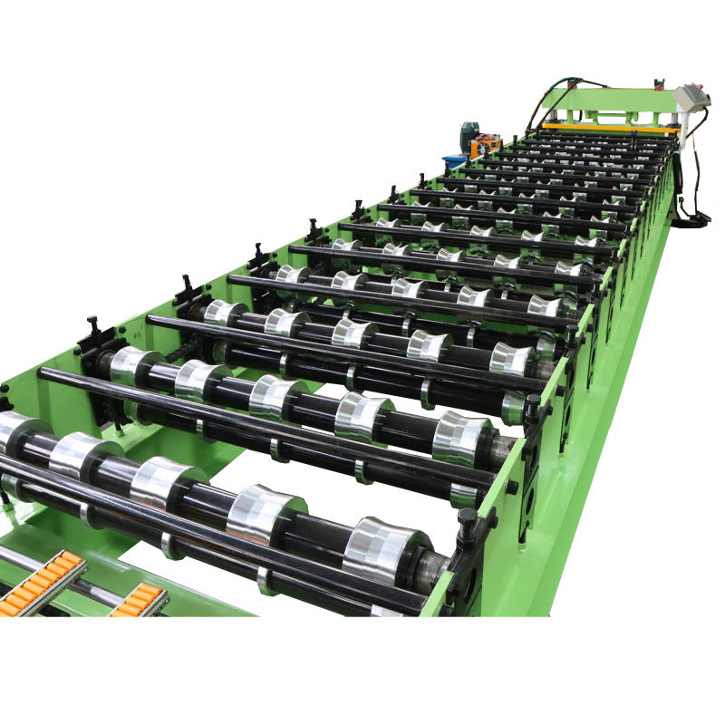 Roof sheet roll forming machine